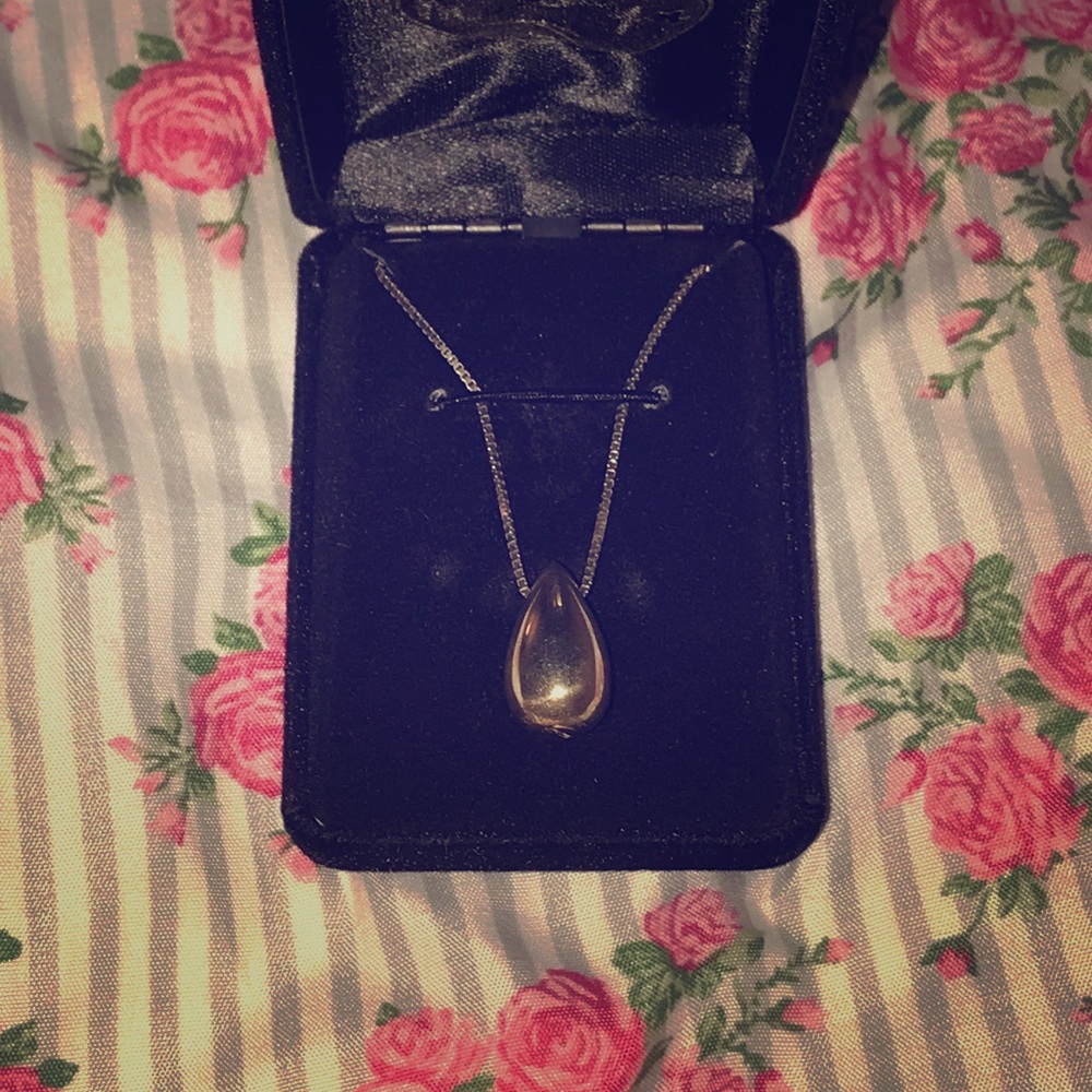 Madelyn 925 Sterling teardrop silver Necklace